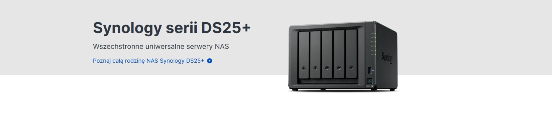 Serwery NAS Synology DS25