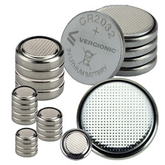 Baterie pastylkowe CR