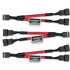 Kable zasilające wentylatory 3-pin, 4-pin PWM