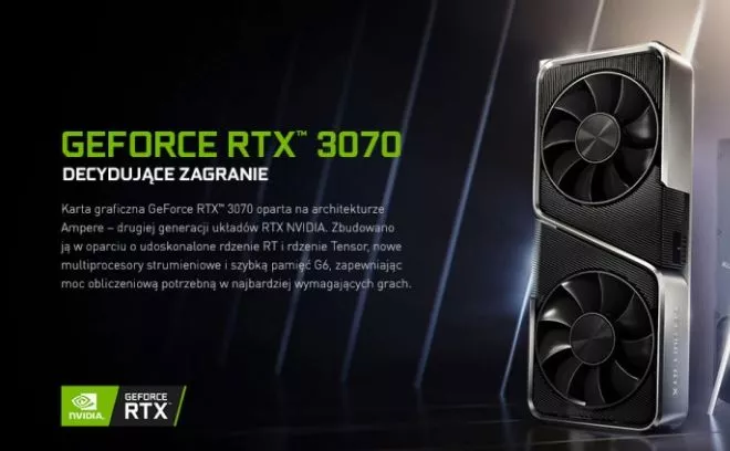 Premiera kart graficznych NVIDIA GeForce RTX 3070