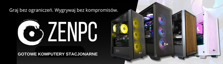 Gotowe komputery gamingowe ZENPC stworzone dla graczy!