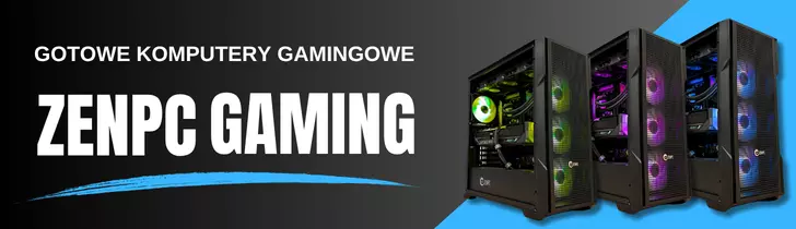 Gotowe komputery ZENPC Gaming stworzone dla graczy!