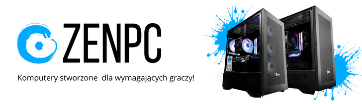 Gotowe komputery ZENPC stworzone dla wymagajcych graczy!