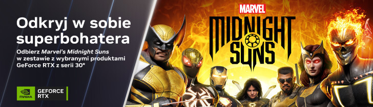 Kup GeForce RTX 30 i zgarnij kod do gry "Marvel Midnight Suns"