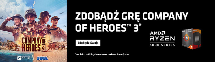 Zdobądź grę Company of Heroes 3 z AMD Ryzen