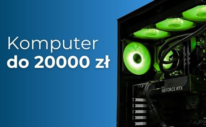 Komputer gamingowy do 20000 zł - ranking PC październik 2026