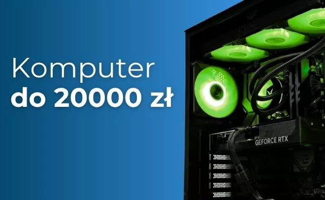 Komputer gamingowy do 20000 zł - ranking PC październik 2026