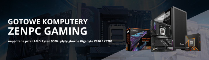 ZENPC Gaming napdzane przez pyty gwne Gigabyte X870 i X870E