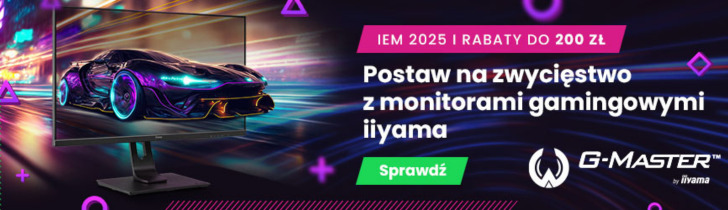 Rabaty do 200 z na monitory iiyama z okazji IEM 2025