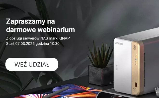 Zapraszamy na darmowe webinarium z obsługi NAS QNAP