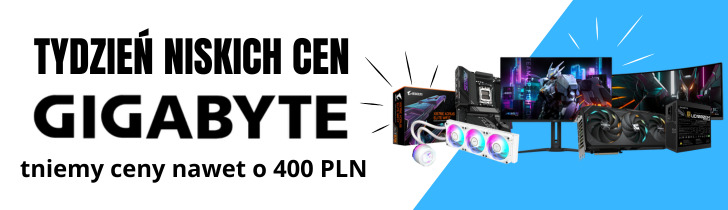 Tydzie niskich cen z GIGABYTE - OLED | RTX | AORUS