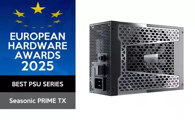 Seasonic PRIME TX zwycięzcą nagrody EHA Hardware Award 2025