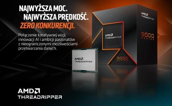 Procesory AMD Ryzen Threadripper 9000