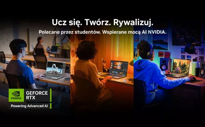 Laptopy z GeForce RTX z serii 50 to najlepsze narzędzia dla każdego ucznia i studenta