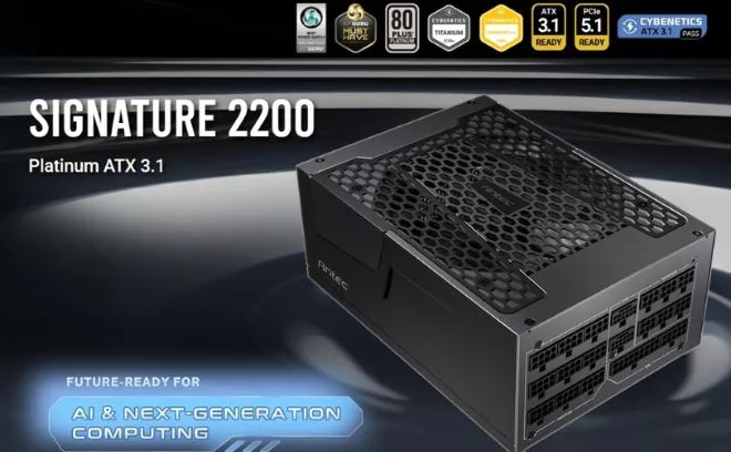 Zasilacz Antec Signature 2200 80 Plus Platinum ATX 3.1