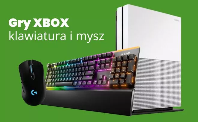Gry Xbox z obsługą klawiatury i myszy. Pełna lista.