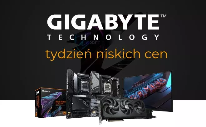 Tydzień z GIGABYTE. Promocja na wybrane podzespoły.