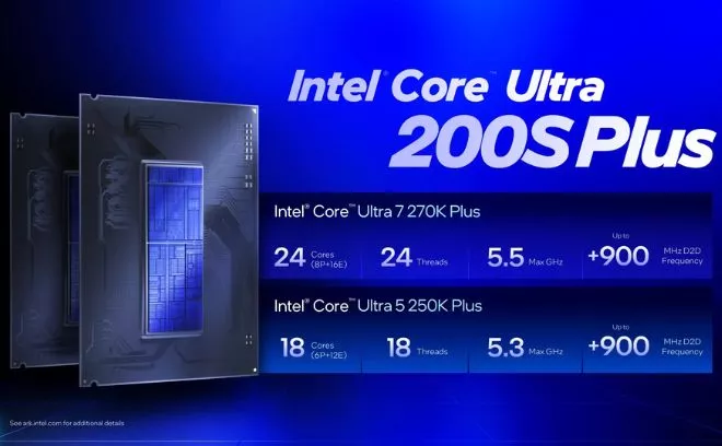 Wydajność Intel Core Ultra 200S Plus vs AMD Ryzen