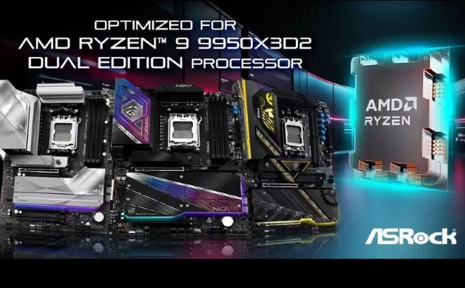 MSI, ASRock i Gigabyte z aktualizacjami BIOS pod Ryzen 9 9950X3D2