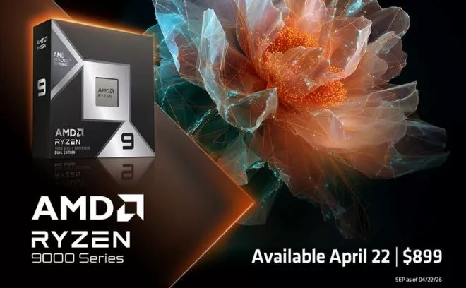 Cena Ryzen 9 9950X3D2. MSRP 899 dolarów