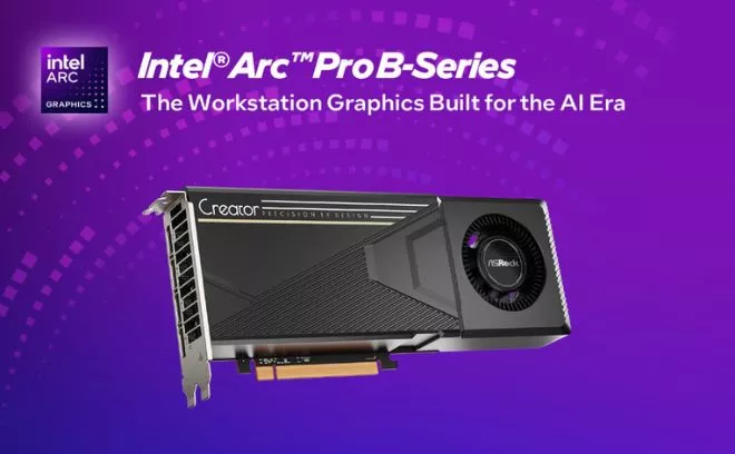 ASRock prezentuje dwie wersje Intel Arc Pro B65 z 32GB GDDR6