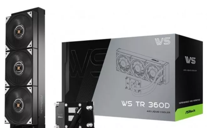 ASRock pokazuje AIO WS z podwójną pompą i TDP 500W