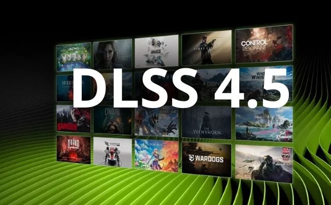 Komputery gamingowe i karty graficzne NVIDIA GeForce RTX z DLSS 4.5