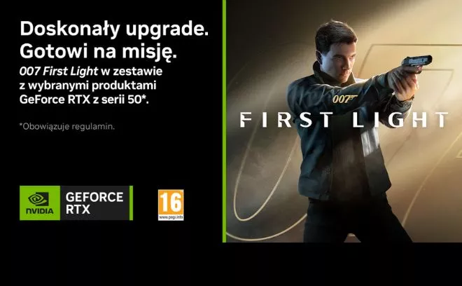 Zgarnij grę "007 First Light" z kartami graficznymi GeForce RTX serii 50.