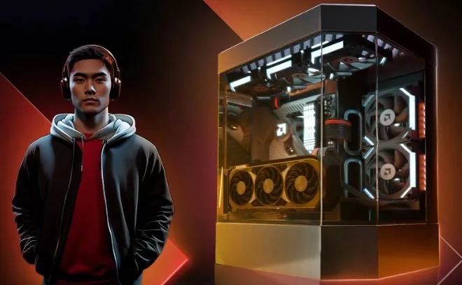 Komputery AMD dla graczy i twórców - AMD Ryzen AM5 oraz Radeon serii RX 9000