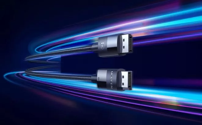 DisplayPort 2.1 nie gwarantuje pełnych 80 Gb/s. Wszystko zależy od kabla