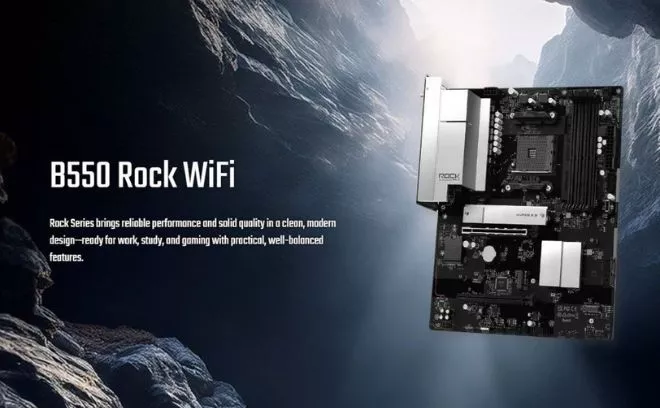 ASRock nie porzuca AM4. Producent zaprezentował nową płytę B550 Rock WiFi