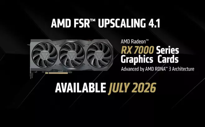 AMD oficjalnie udostępnia FSR 4.1 dla Radeon RX 7000
