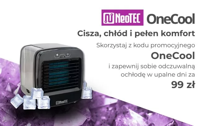 NeoTEC OneCool - mały klimator, duża ulga w upalne dni już za 99 zł
