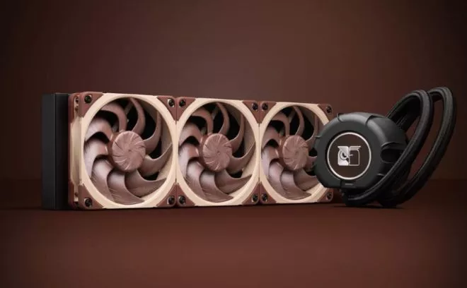 Noctua potwierdza serię chłodzeń AiO NL-LC1 chromax.Black. Powinna pojawić się pod koniec roku