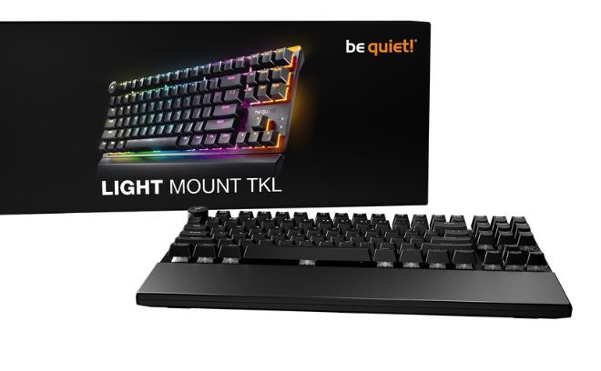 be quiet! Light Mount TKL i Mousepad XL. Cicha klawiatura w bardziej kompaktowym wydaniu