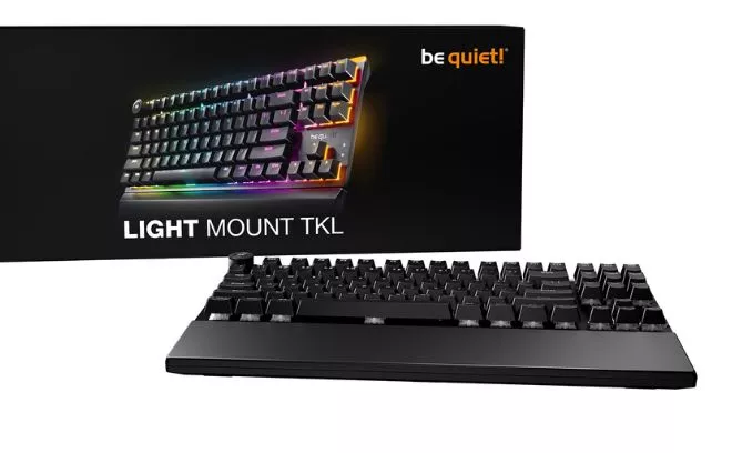 be quiet! Light Mount TKL i Mousepad XL. Cicha klawiatura w bardziej kompaktowym wydaniu
