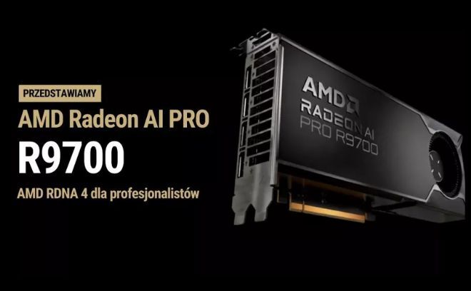 AMD Radeon AI PRO R9700 32 GB. Karta graficzna do lokalnego AI