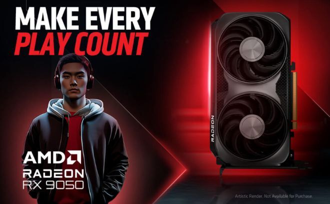 AMD Radeon RX 9050 4 GB przetestowany. Wersja 8 GB jest aż o 37% szybsza