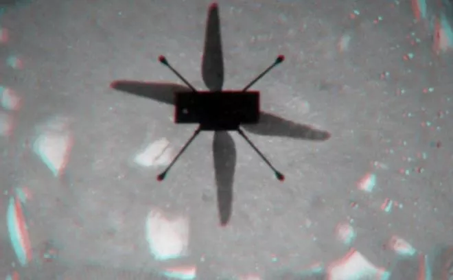 Dron NASA wyruszył w swój pierwszy lot na Czerwonej Planecie