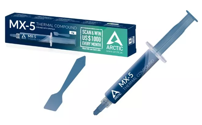 Wysokowydajne pasty termoprzewodzące Arctic MX-5 już dostępne!