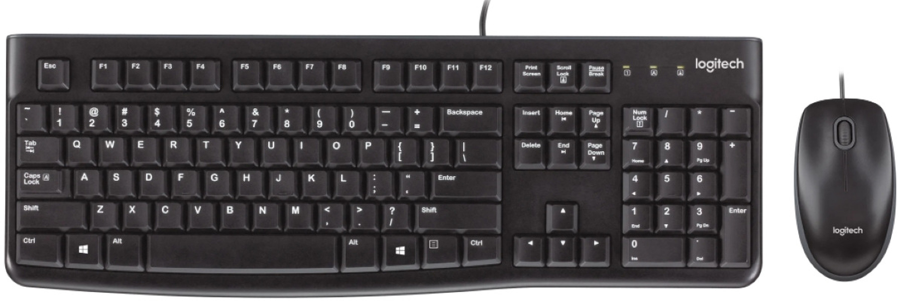 Zdjęcie produktu: Logitech MK120 Zestaw Desktop