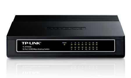 TP-Link TL-SF1016D Switch 16x10/100Mbps