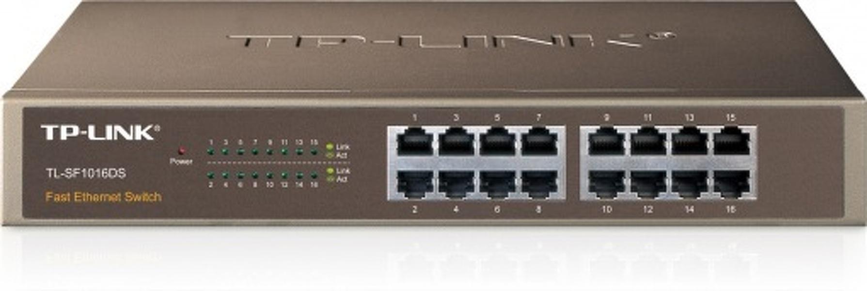 Zdjęcie produktu: TP-Link TL-SF1016DS Switch Rack 16x10/100Mbps