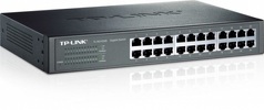 Miniatura zdjęcia: TP-Link TL-SG1024 Switch Rack 24x10/100/1000Mbps