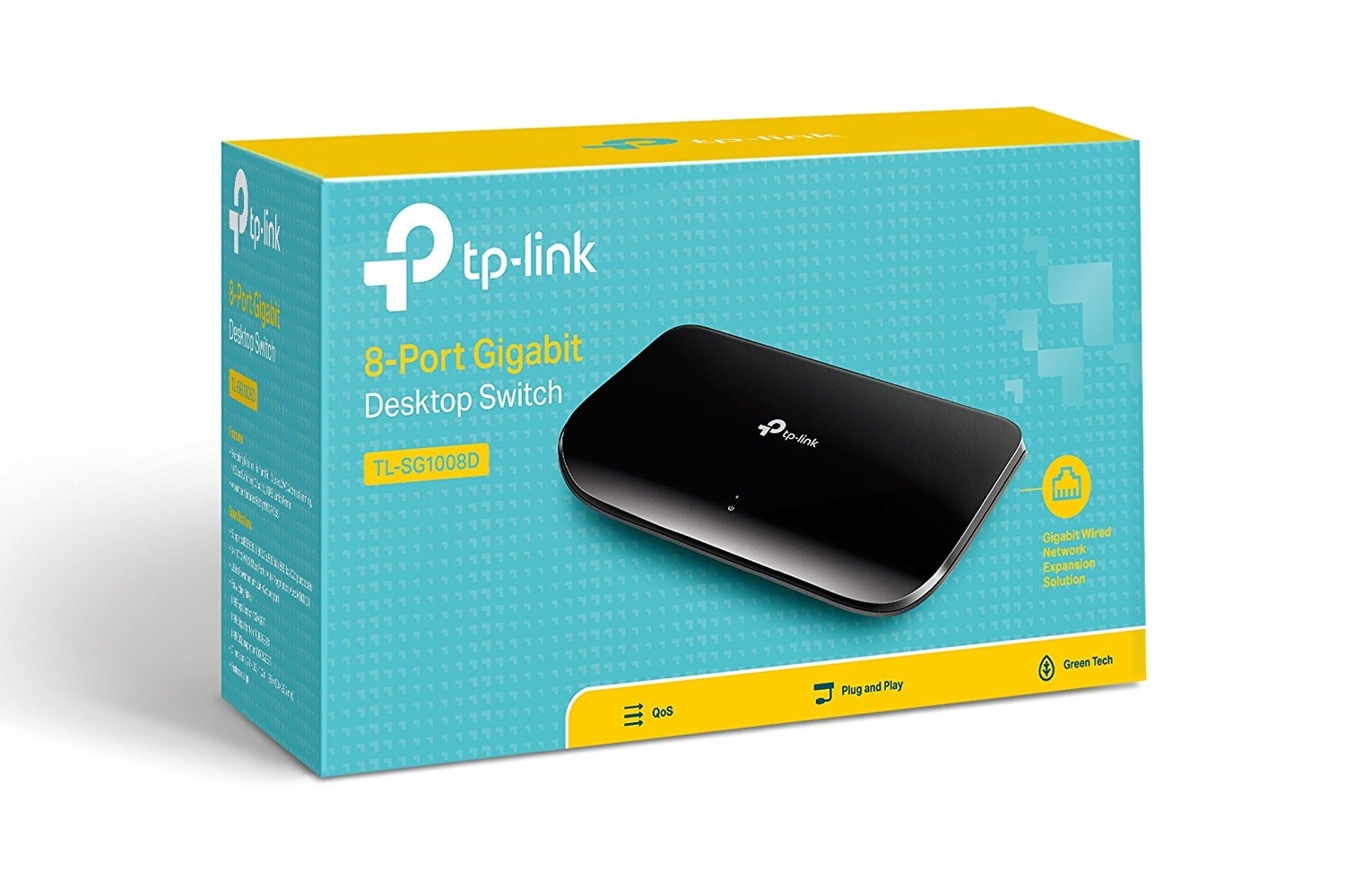 TP-Link TL-SG1008D Switch 8x10/100/1000Mbps TP-Link TL-SG1008D Switch 8x10/100/1000Mbps