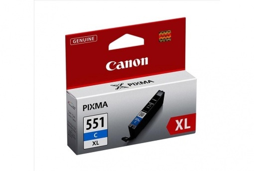 Zdjęcie produktu: Tusz Canon 551XL CLI-551C-XL Cyan 6444B001 Zdjęcie produktu: Tusz Canon 551XL CLI-551C-XL Cyan 6444B001