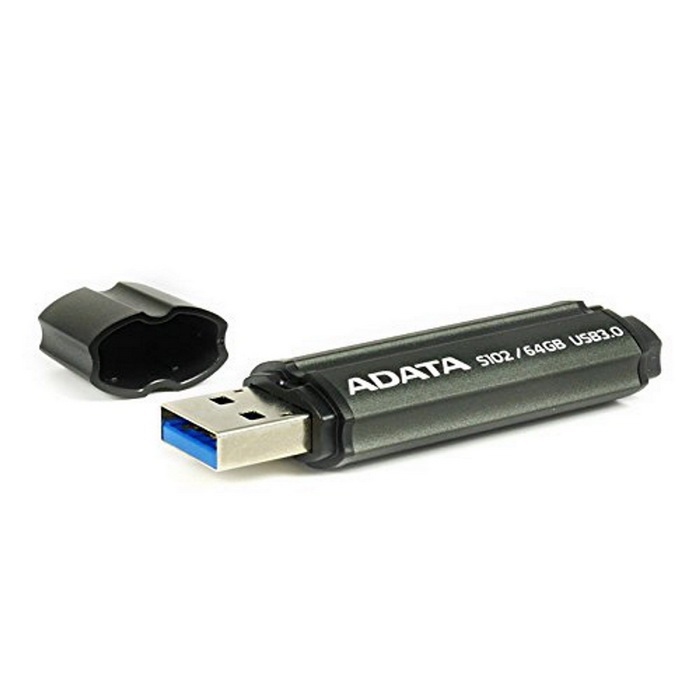 Pendrive Adata DashDrive Elite S102 Pro 64GB USB3.0 szary - 100MB / 50MB
