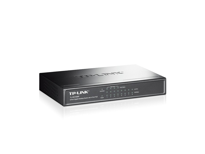 Zdjęcie produktu: TP-Link TL-SG1008P Switch 8x10/100/1000Mbps 4XPoE