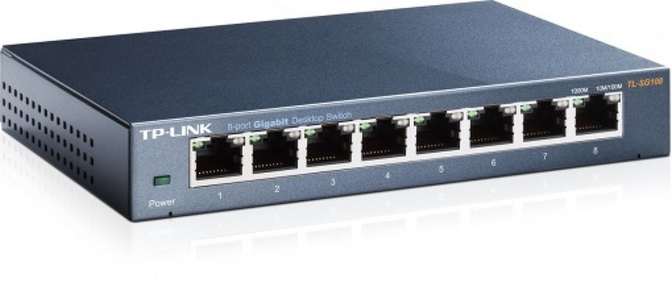 Zdjęcie produktu: TP-Link TL-SG108 Switch 8x10/100/1000Mbps