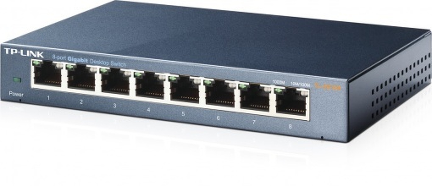 Zdjęcie produktu: TP-Link TL-SG108 Switch 8x10/100/1000Mbps